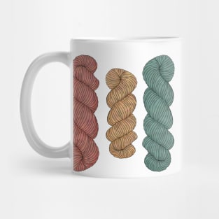 Hanks of Yarn Skeins Mug